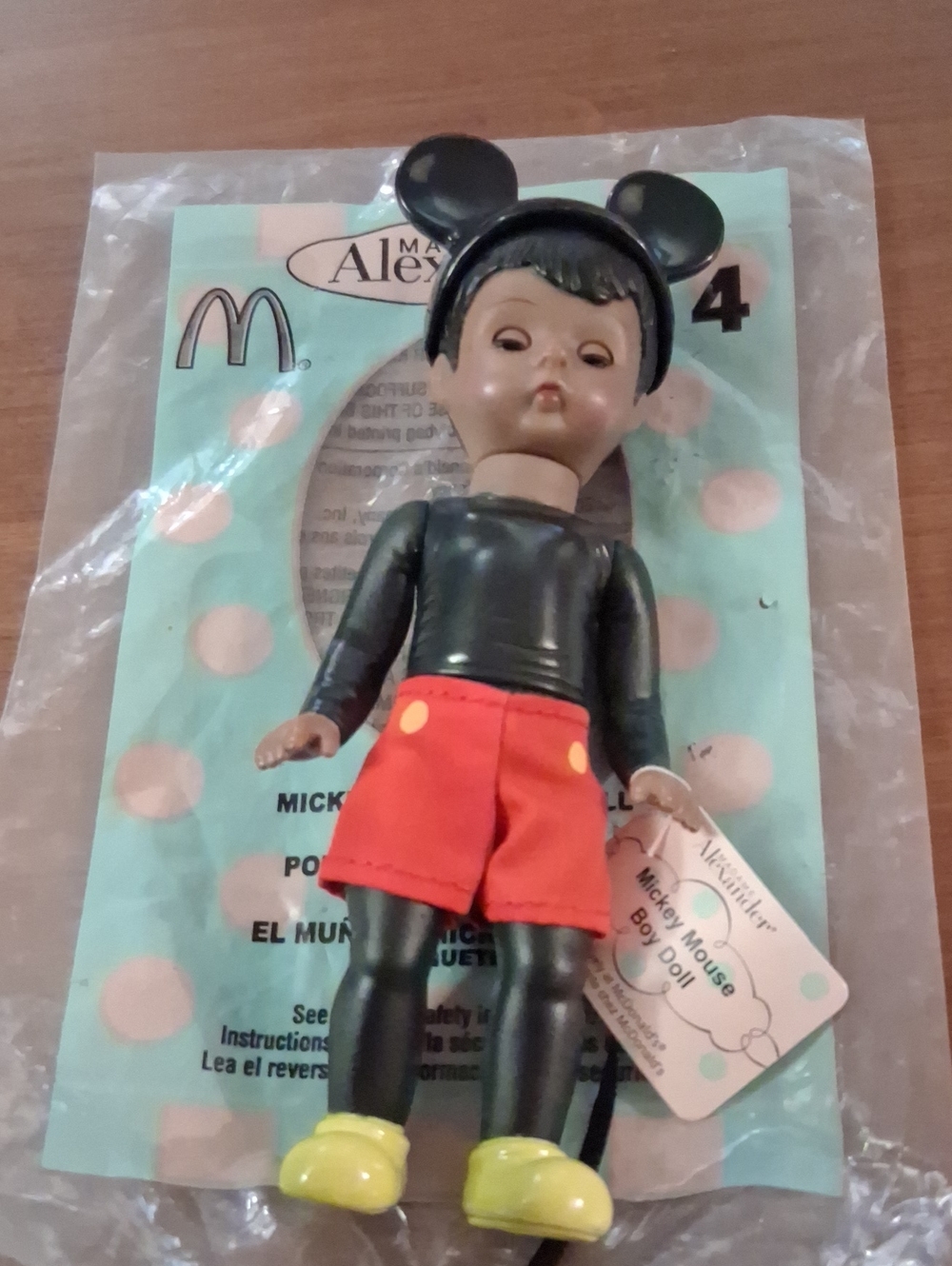 Madame Alexander 2004 McDonalds Mickey Mouse Dolls Disney Toy 5" Figure